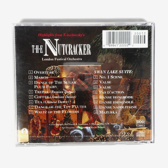 Tchaikovsky Nutcracker Suite CD Music London Festival Orchestra Swan Lake Xmas - Picture 3 of 4